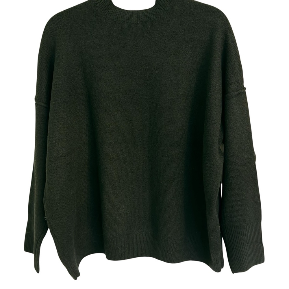 Vince Camuto Black Rhinestone Studded Oversized Sweater XL NWT - Picture 6 of 9